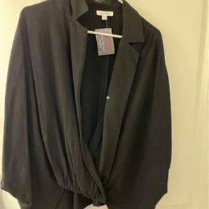 Blouse Mesmerized Faux Wrap Dolman Sleeve Blouse